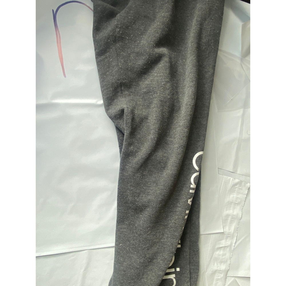 Calvin Klein‎ Sleepwear Gray Lounge Pants L Corduroy Elastic Waist